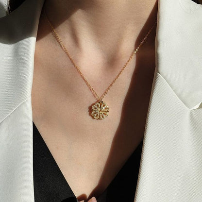 Flower Pendant Necklace